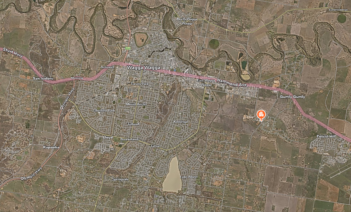 Wagga Laboratory Location
