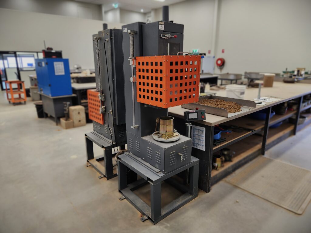 Soil laboratory testing, compactions, CBR